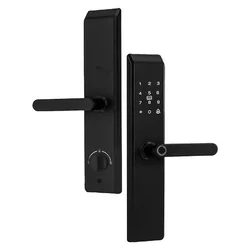Cerradura Digital Satellite SL-81 Biométrica – Negro