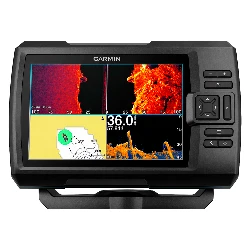 GPS Garmin Striker Vivid 7SV + Transducer GT52HW-TM para Pesca – Negro (Caja Dañada)