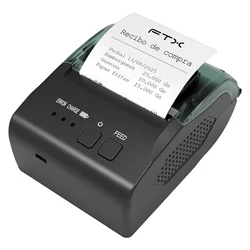 Impresora Térmica FTX TDR058BT Bivolt – Negro