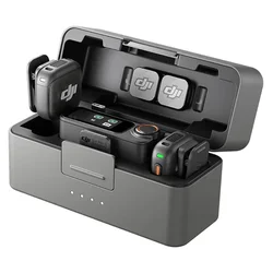 Microfono Solapa DJI Mic 3 Inalámbrico + Funda – Negro (2TX + 1RX)