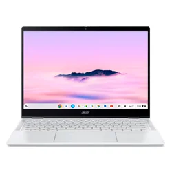 Notebook Acer Chromebook Plus Spin 514 MediaTek Kompanio Ultra-910 12GB RAM 256GB UFS Pantalla 14″ WUXGA Touch Chromeos Inglés Plata – CP514-5HN-K6DY