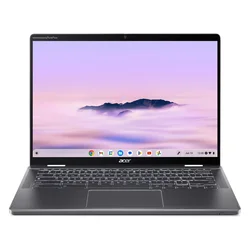 Notebook Acer Chromebook Plus Spin 714 Intel Core Ultra 5-115U 8GB RAM 256GB SSD Pantalla 14″ Full HD Touch ChromeOS Inglés Gris – CP714-1H-54UB