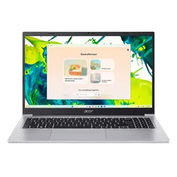 Notebook Acer Aspire Lite AL15-36P-C0M7 15.6″ Intel N150 128GB SSD 4GB RAM – Plata