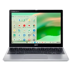 Notebook Acer Chromebook Spin 312 Intel Core i3-N305 8GB RAM 128GB eMMC Pantalla 12.6″ Touch ChromeOS Inglés Plata – CP312-1HN-34Z7