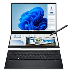 Notebook Asus Zenbook Duo UX8406CA-PS99T 14″ Intel Core Ultra 9-285H 1TB SSD 32GB RAM – Gris