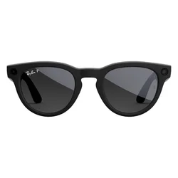Gafas de Sol Ray-Ban Headliner Gen 2 RW4013 WiFi Meta IA 32GB – Negro Brillante Transitions Verde Grafito