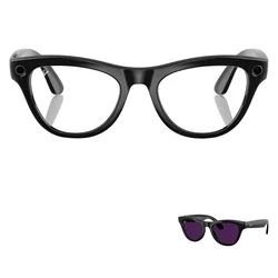 Gafas de Sol Ray-Ban Meta Skyler RW4010 WiFi Meta IA 32GB – Negro Transitions