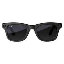 Gafas de Sol Ray-Ban Wayfarer RW4006 WiFi Meta IA 32GB – Negro Mate Transitions Grafito