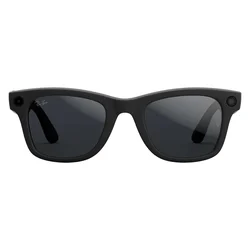 Gafas de Sol Ray-Ban Wayfarer RW4012 WiFi Meta IA 32GB – Negro Mate Transitions Gris