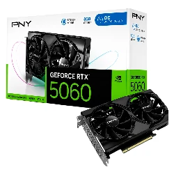 Placa de Video PNY Dual OC NVIDIA GeForce RTX-5060 8GB GDDR7 – VCG50608DFXPB1-O