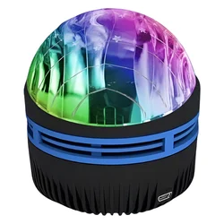 Proyector de Luz LED Satellite A-MH075 Giratorio – Negro