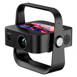Proyector Portátil Smartfy PG04B 300 Lúmenes Full HD Bivolt – Negro