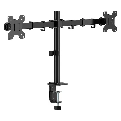 Soporte FTX C096 E Articulado 17" a 32" para 2 Monitor - Negro