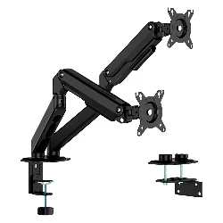 Soporte FTX FTX-C096E Articulado 17" a 32" para 2 Monitor - Negro