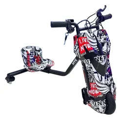Triciclo Eléctrico HYE HY-TR02 8.5″ 250W – Negro y Blanco