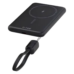 Cargador Portátil G-Tide Slim 01 5000mAh USB-C a USB-C Sin Cable – Negro