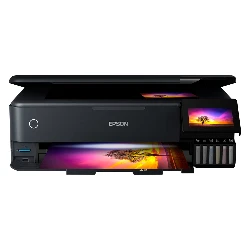 Impresora Multifunción Fotográfica Epson EcoTank L8180 3 en 1 220V – Negro