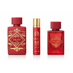 Kit Lattafa Bade’e Al Oud Sublime Eau de Parfum Unisex 100ml + Perfume de viaje 12ml + Hair Mist 50ml