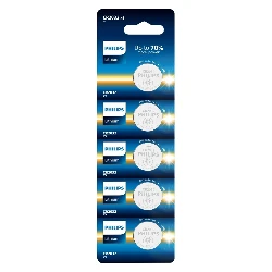 Pila Philips CR-2032 3V 240MAH – 5 Unidades