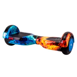 Scooter Eléctrico HYE 6.5” Bluetooth LED + Bolsa – Ice Flame